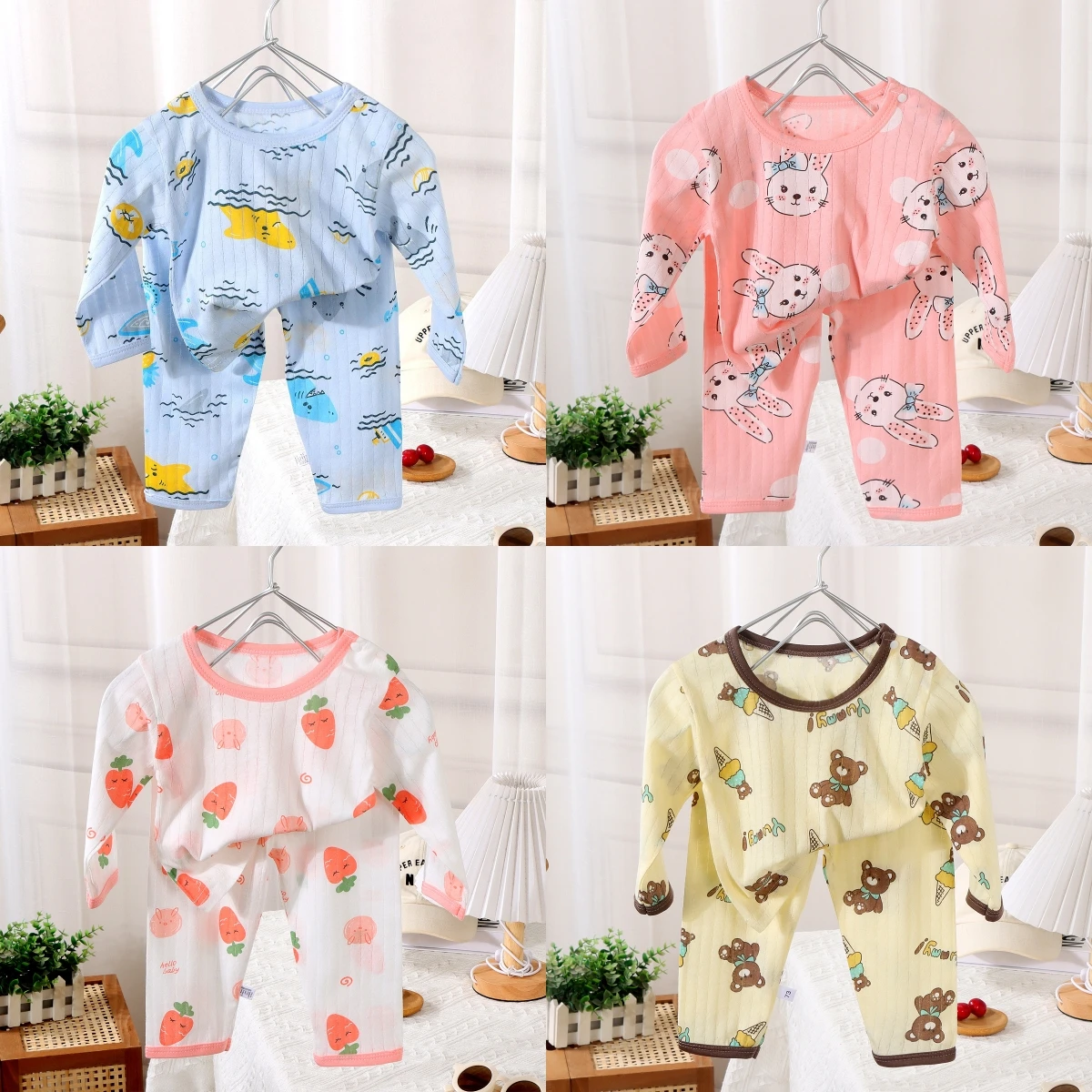 Baby Sleep Suit - 2024 New Baby Cotton Home Clothes