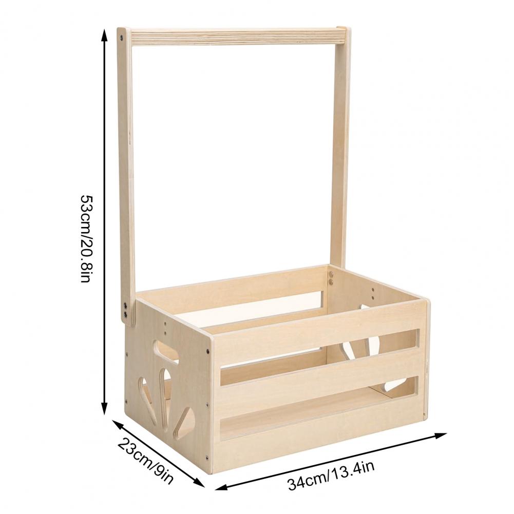 Baby Clothing Rack For Baby Shower - Storage Rack Wooden Baby Shower Crate
