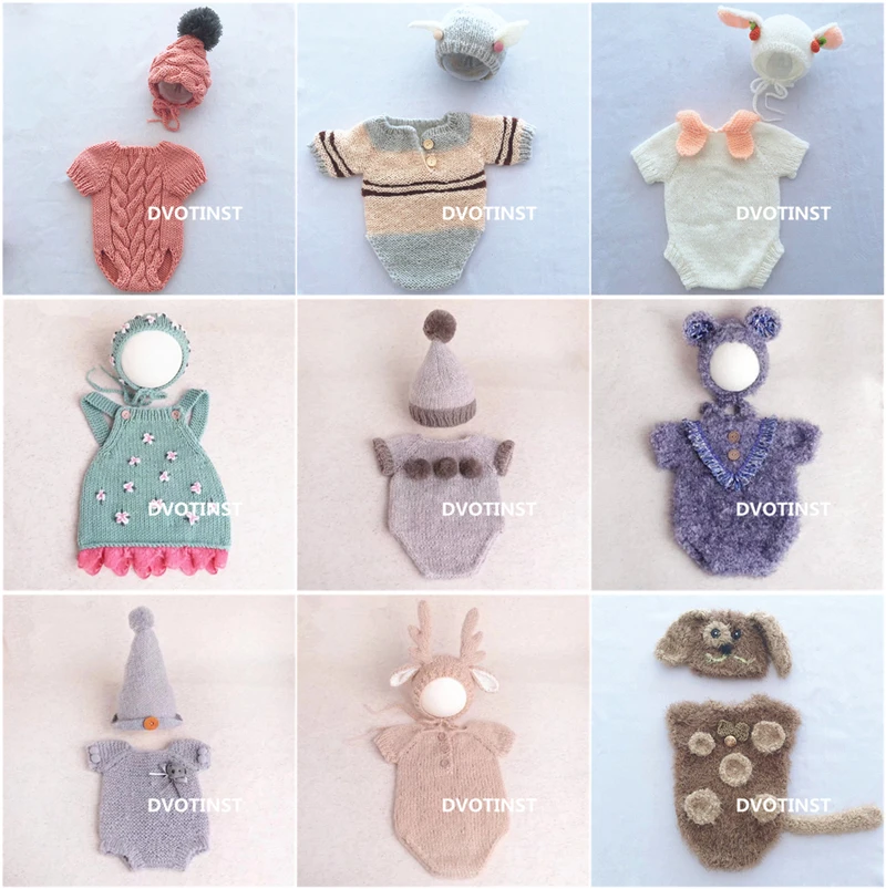Baby Clothing Newborn - Newborn Baby Photography Props Crochet Knit
