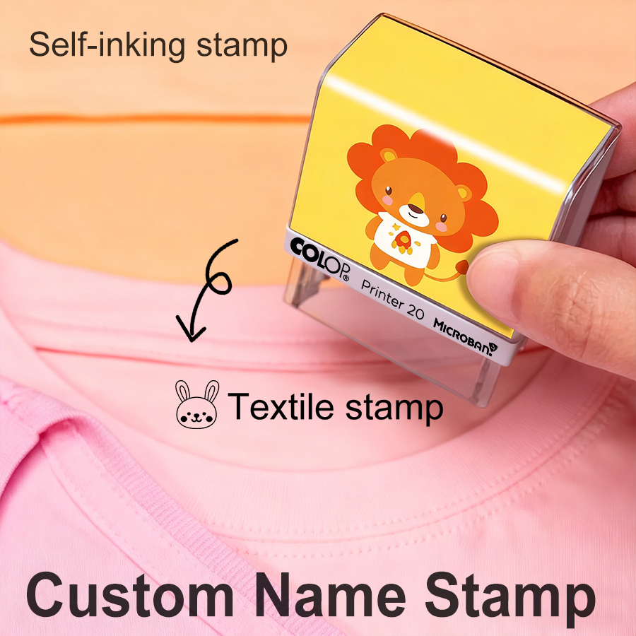 Baby Clothing Names - Custom Name Stamp for Kids Clothes-Waterproof