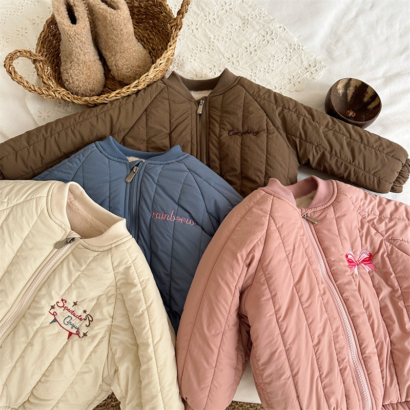 Baby Clothing Industry - Girls Coat 2025 Autumn Winter New
