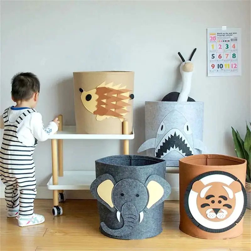 Baby Clothing Ideas - 1/2/3/5PCS Baby Storage Basket Panda Dinosaur