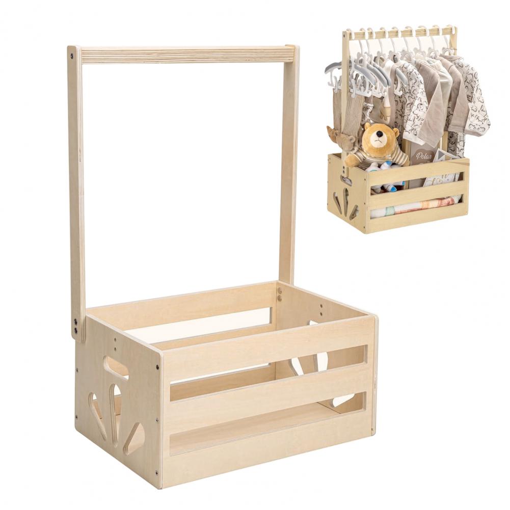 Baby Clothing Rack For Baby Shower - Storage Rack Unique Newborn Gift Organizer