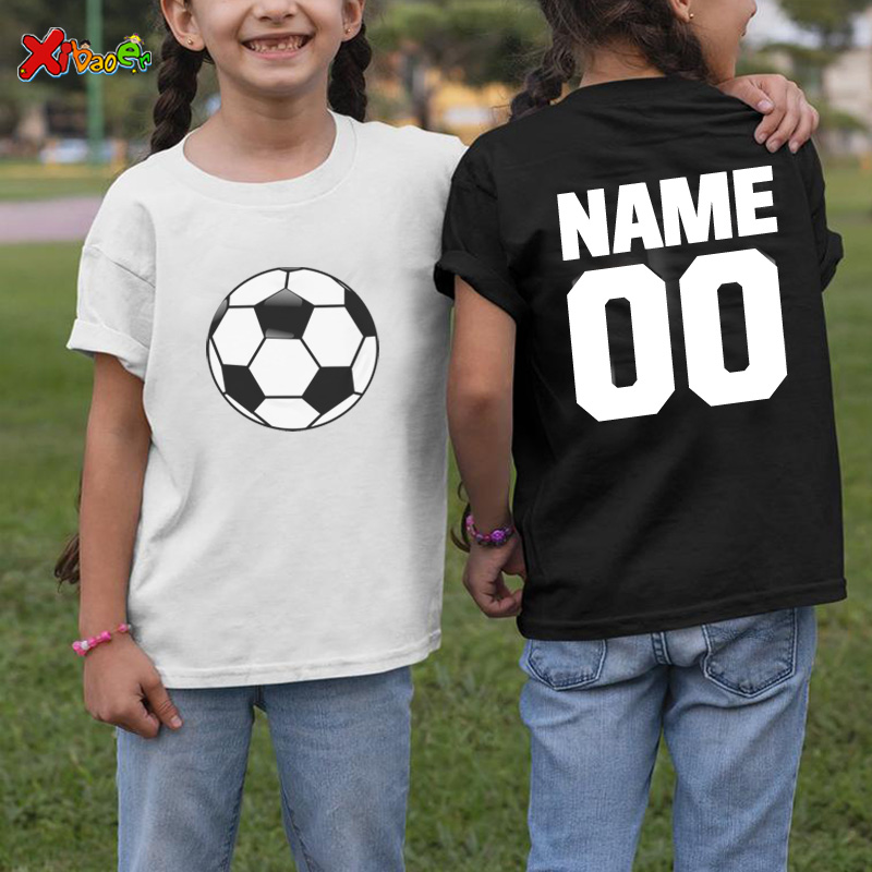 Baby Clothing Names - Kids TShirt Football 2021 Boys Girls