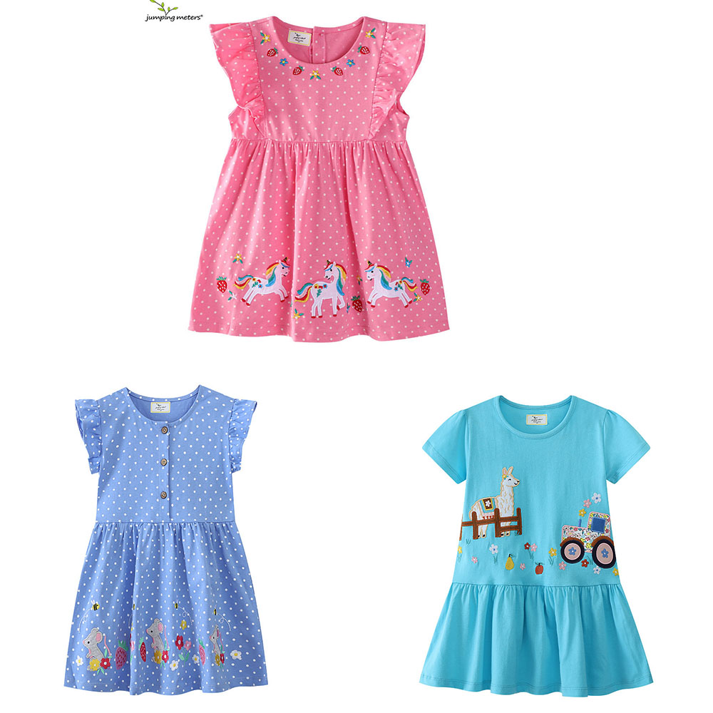 Baby Clothing Line - Jumping Meters 2-7T Animals Embroidery Applique