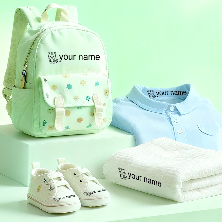 Personalized Kids Name Stamp-W - Baby Clothing Names 评论和价格