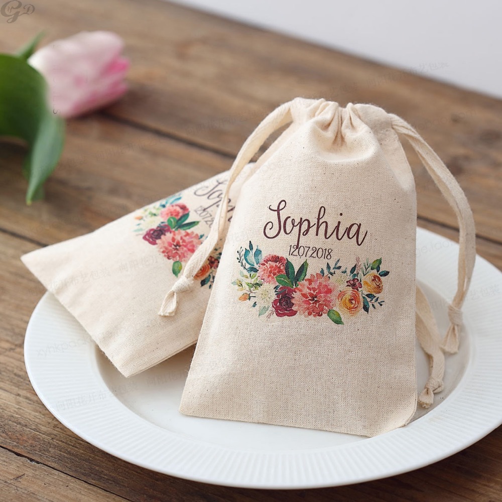 100pcs Custom Name Logo Weddin - Baby Clothing Names 评论和价格