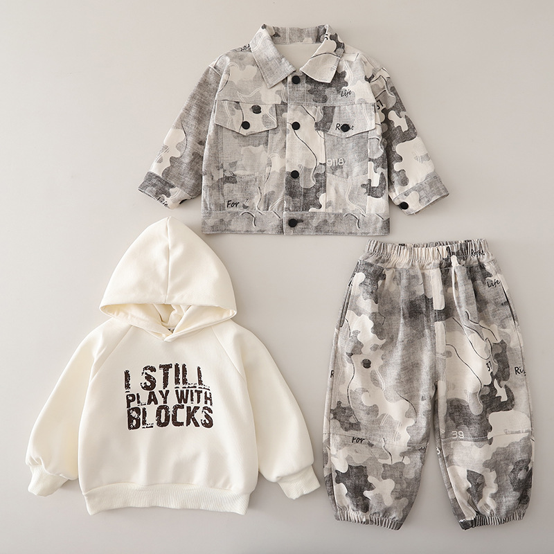 New Autumn Baby Clothes Suit C - Baby Clothing Drawing 评论和价格