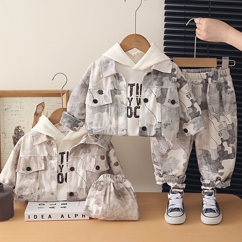 New Autumn Baby Clothes Suit C - Baby Clothing Drawing 评论和价格