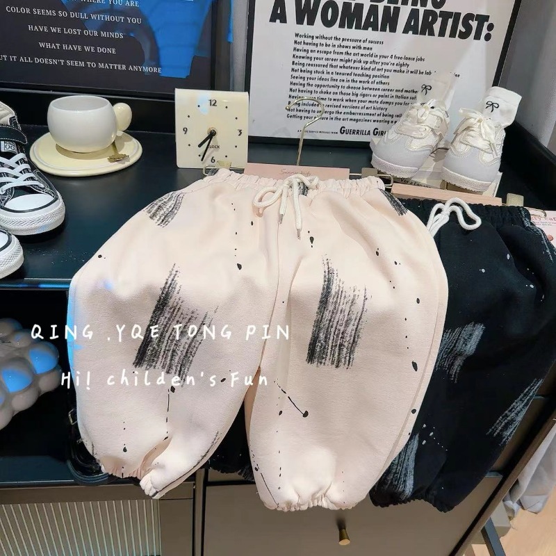Kids Trousers Autumn New Style - Baby Clothing Drawing 评论和价格