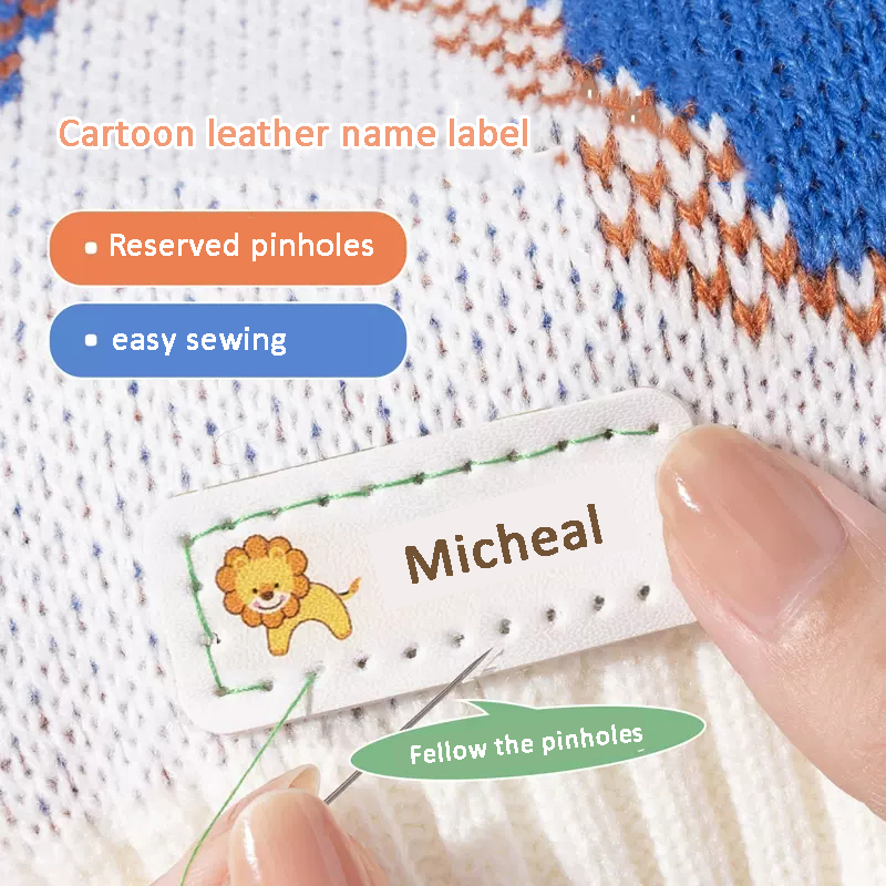 Customized Name Leather Laser  - Baby Clothing Names 评论和价格