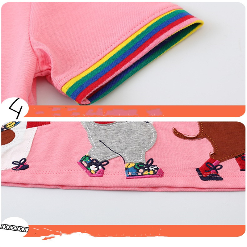 Jumping Meters 2-8T School Pri - Baby Clothing Embroidery 评论和价格