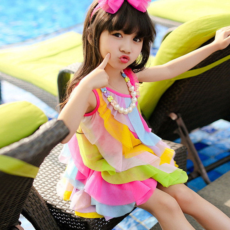 Summer Girls Dress No Necklace - Baby Clothing Line 评论和价格