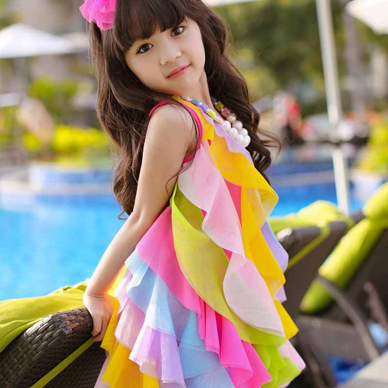 Summer Girls Dress No Necklace - Baby Clothing Line 评论和价格