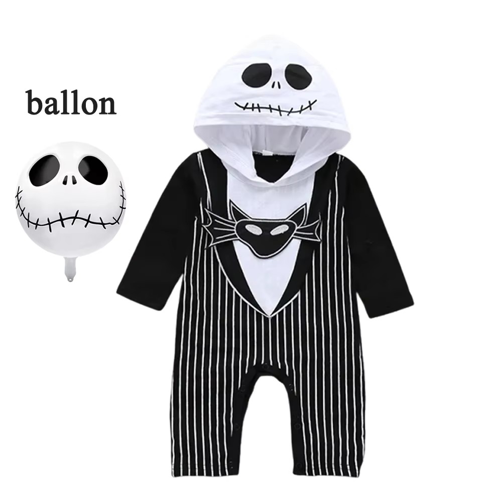 Baby Boys Hooded Romper Hallow - Baby Clothing Newborn 评论和价格