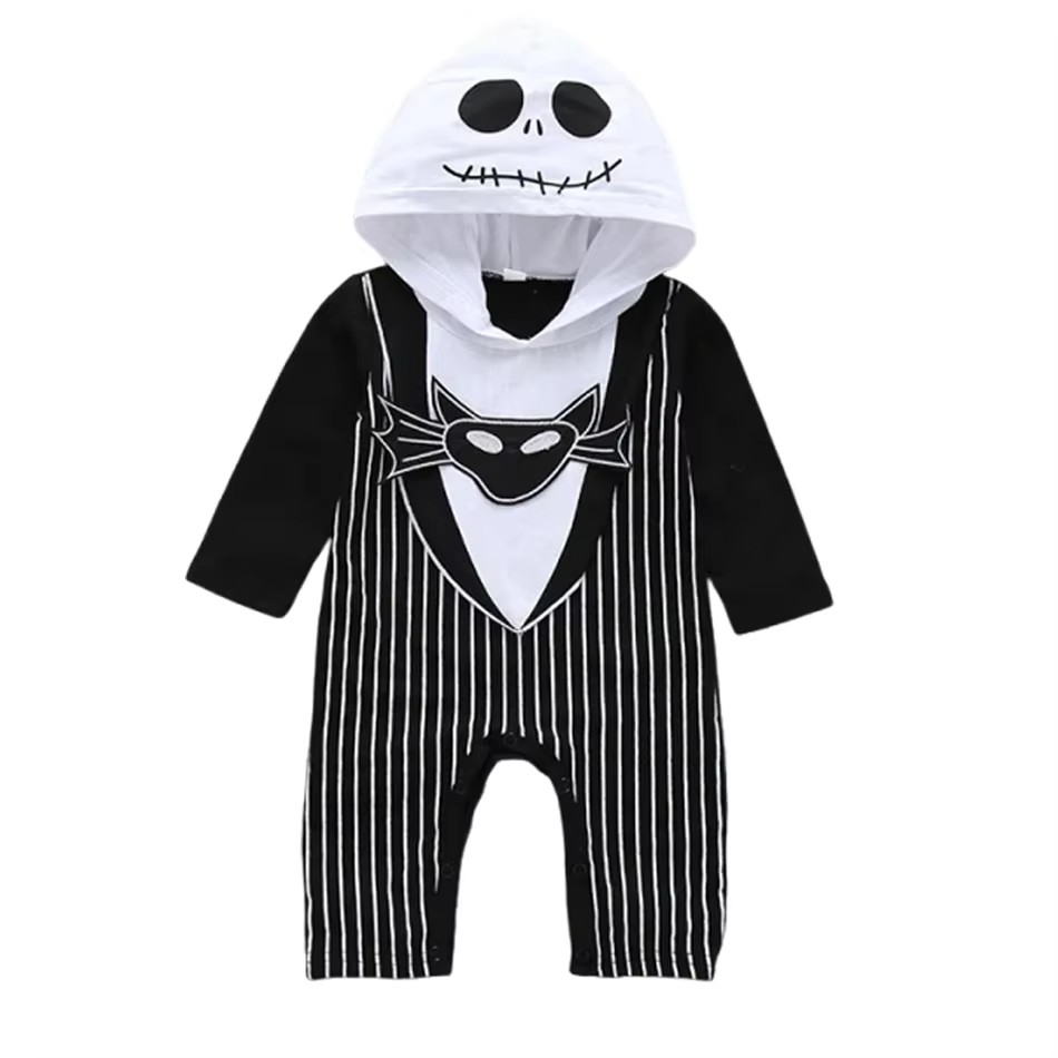 Baby Boys Hooded Romper Hallow - Baby Clothing Newborn 评论和价格