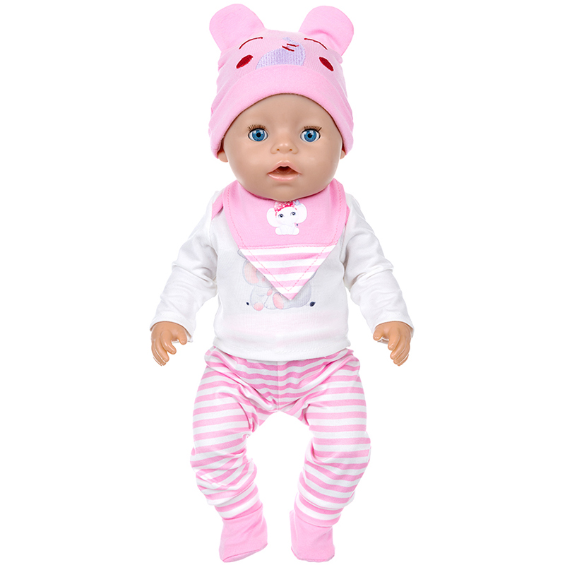 Doll Clothes Set for 16-18 Inc - Baby Clothing Newborn 评论和价格