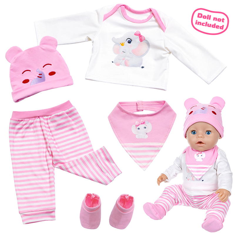 Doll Clothes Set for 16-18 Inc - Baby Clothing Newborn 评论和价格