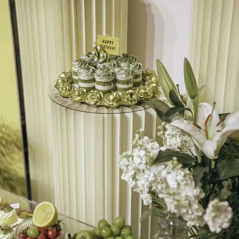 Folding Paper Cake Stand Weddi - Baby Clothing Rack For Baby Shower 评论和价格