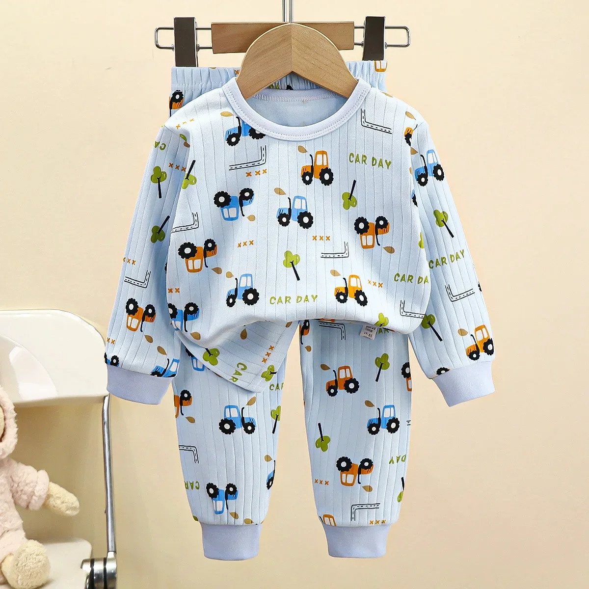 Kids Boys Girls Pure Cotton Wa - Baby Sleep Suit 评论和价格