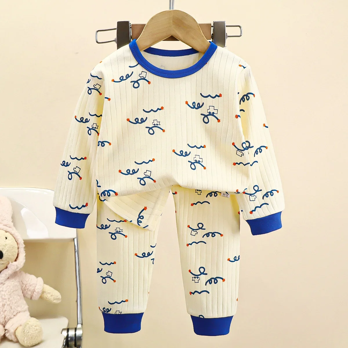 Kids Boys Girls Pure Cotton Wa - Baby Sleep Suit 评论和价格