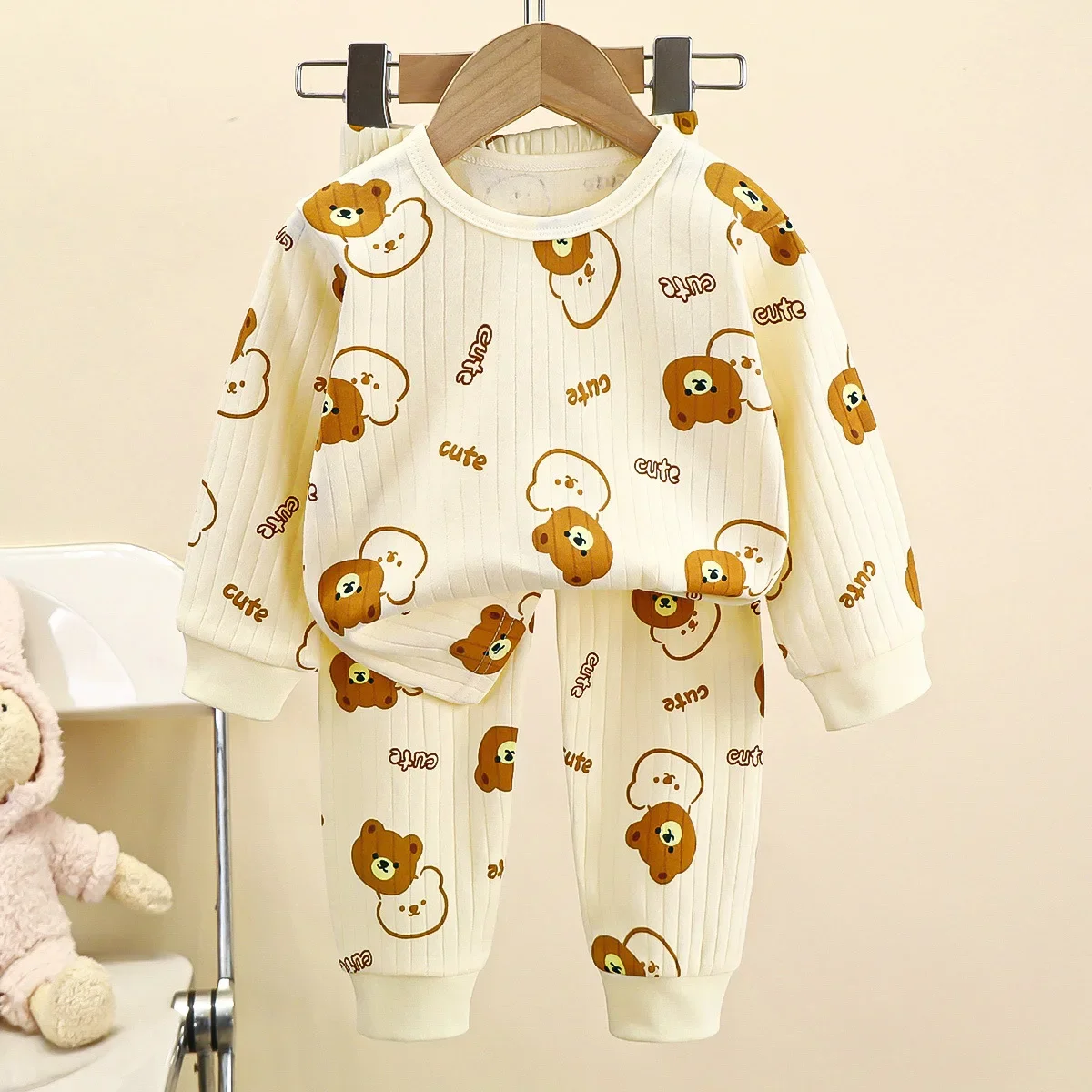 Kids Boys Girls Pure Cotton Wa - Baby Sleep Suit 评论和价格