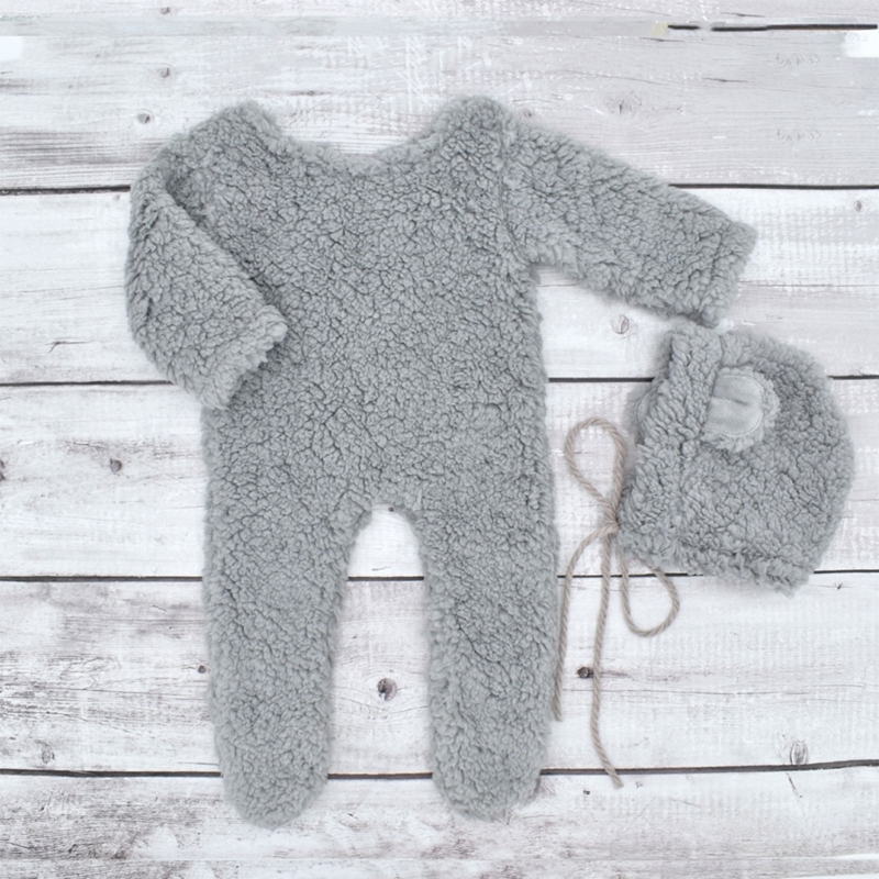 2Pcs Photography Props for Bab - Baby Clothing Newborn 评论和价格