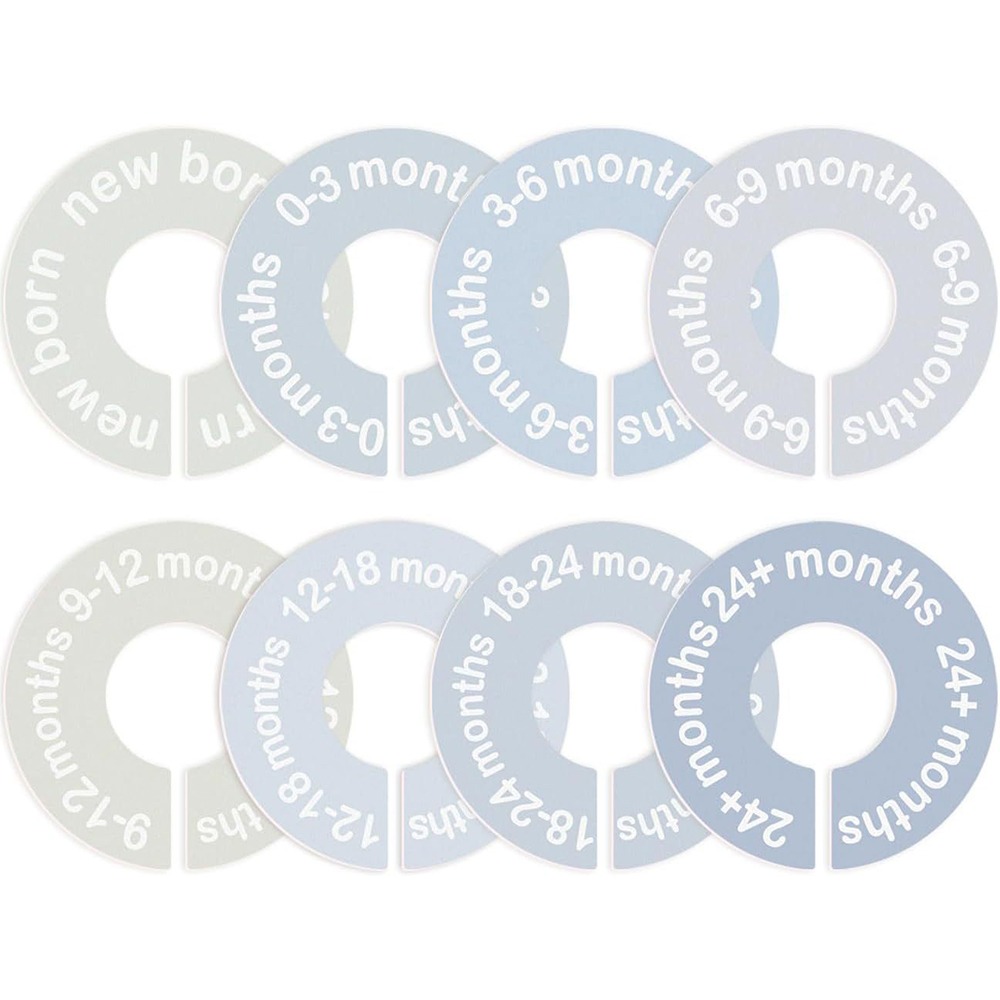68/9Pcs Organizing Hangers Bab - Baby Clothing Hanger Dividers 评论和价格