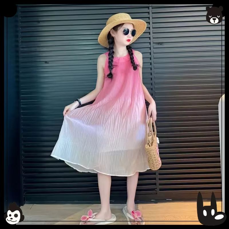Girls Sleeveless Princess Dres - Baby Clothing Line 评论和价格