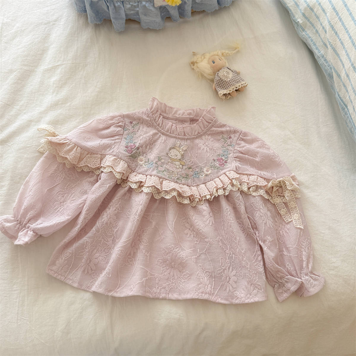 Girl Shirt 2026 Spring and Aut - Baby Clothing Embroidery 评论和价格