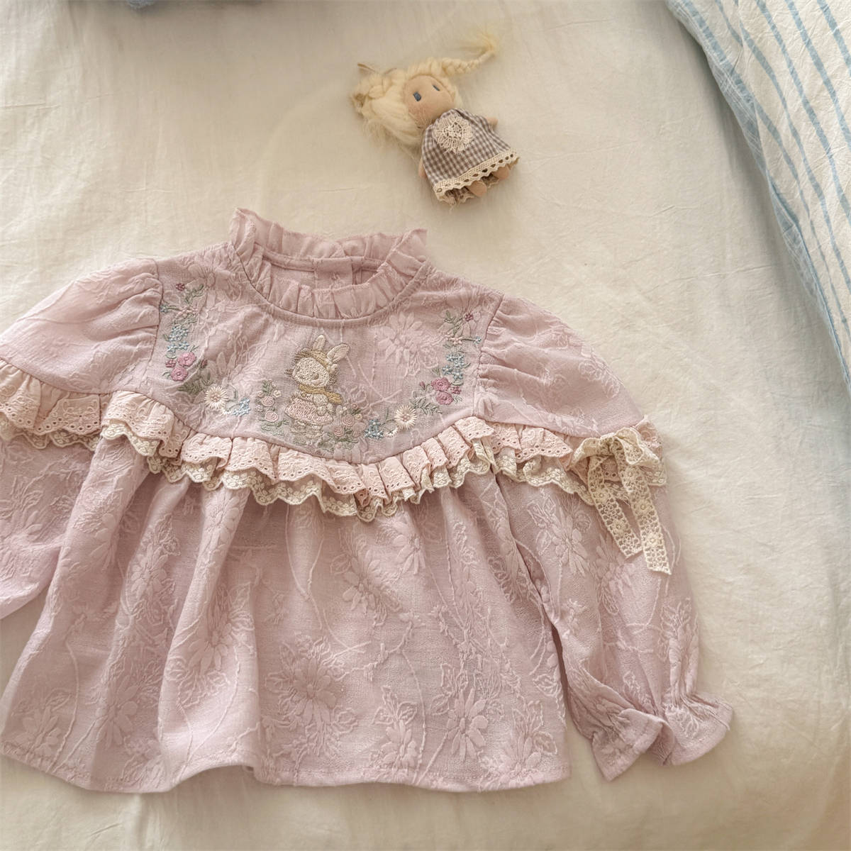Girl Shirt 2026 Spring and Aut - Baby Clothing Embroidery 评论和价格