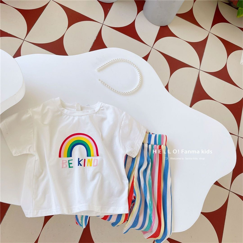 2024 Children's Summer Set Bab - Baby Clothing Drawing 评论和价格