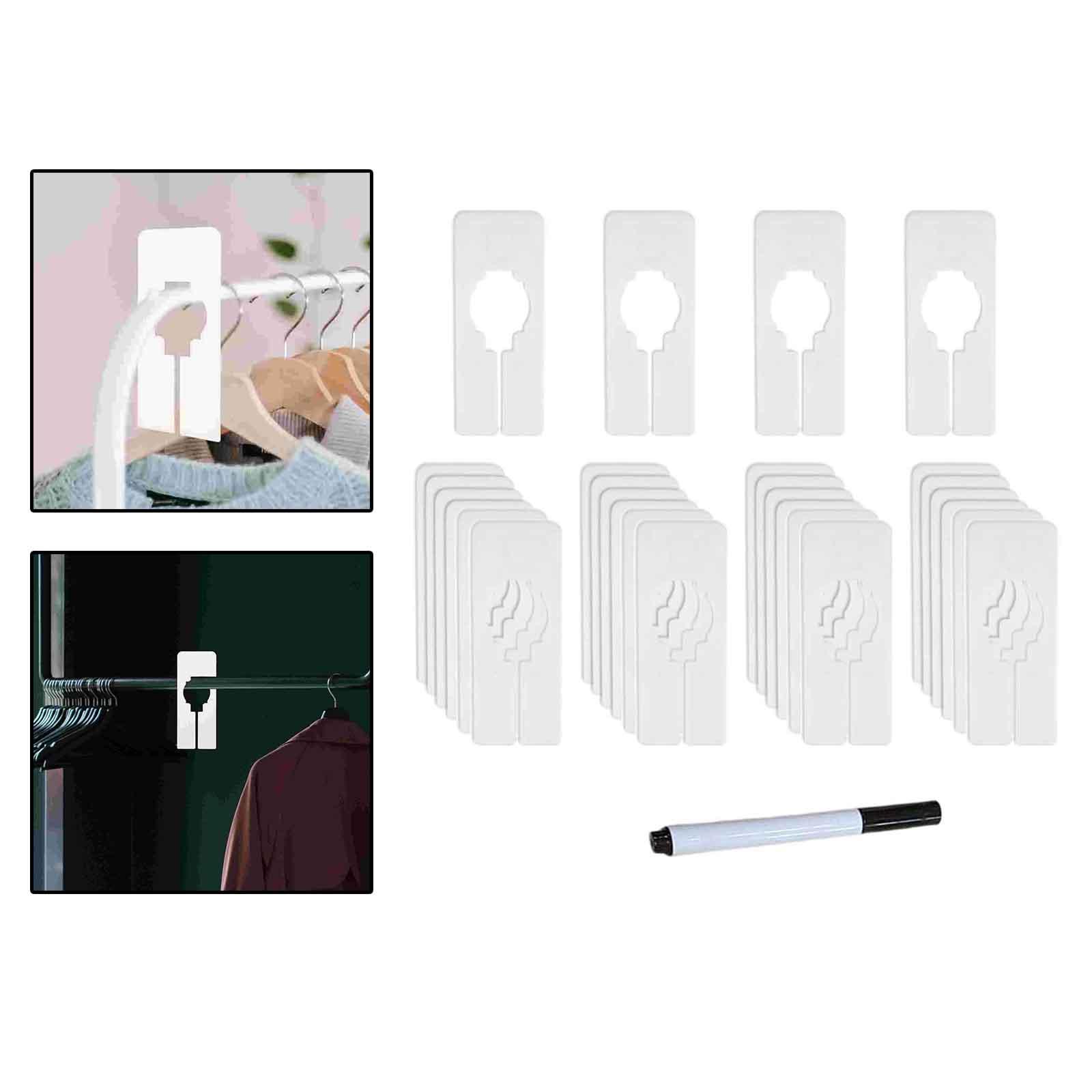 28x Clothing Size Closet Rack  - Baby Clothing Hanger Dividers 评论和价格