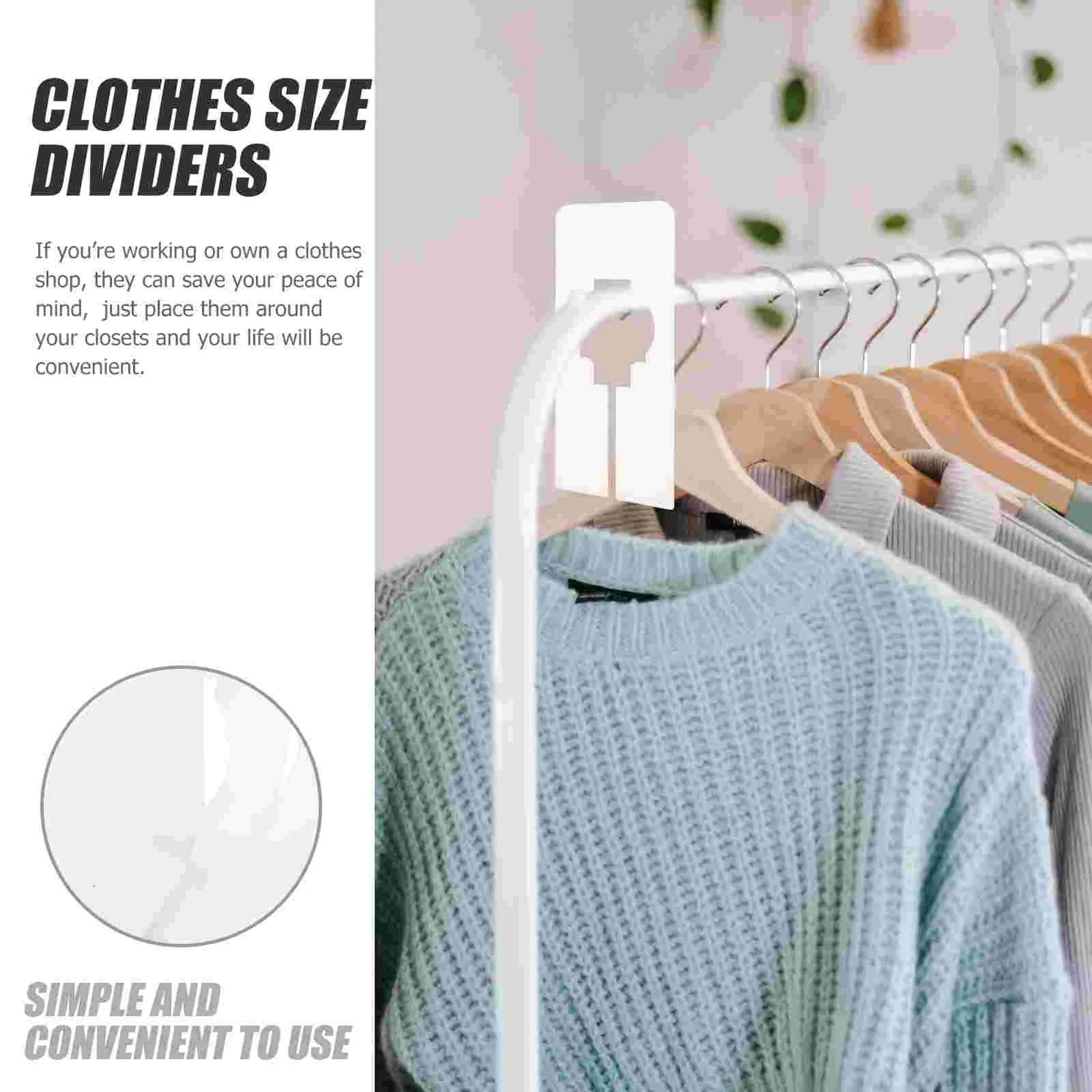 28x Clothing Size Closet Rack  - Baby Clothing Hanger Dividers 评论和价格