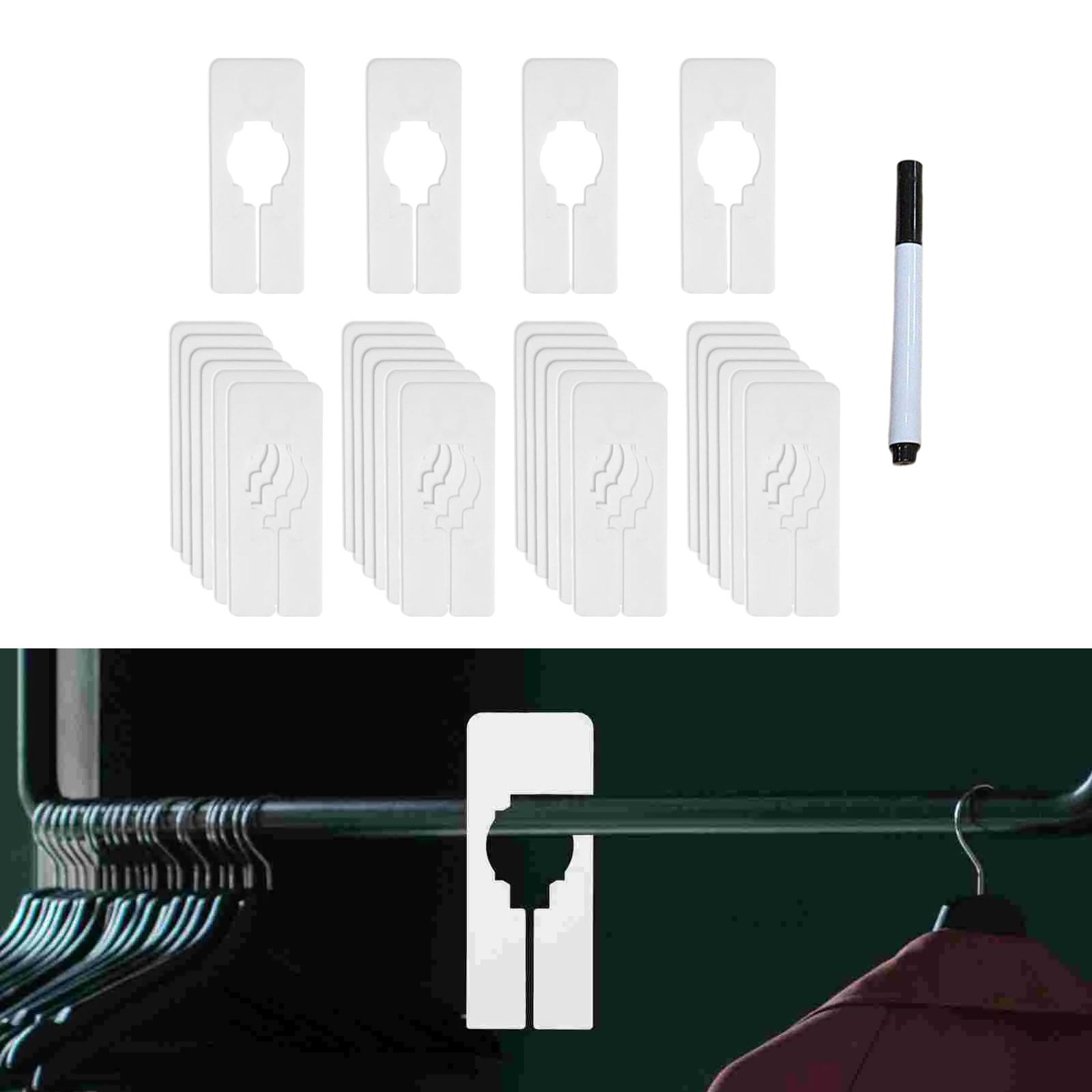 28x Clothing Size Closet Rack  - Baby Clothing Hanger Dividers 评论和价格