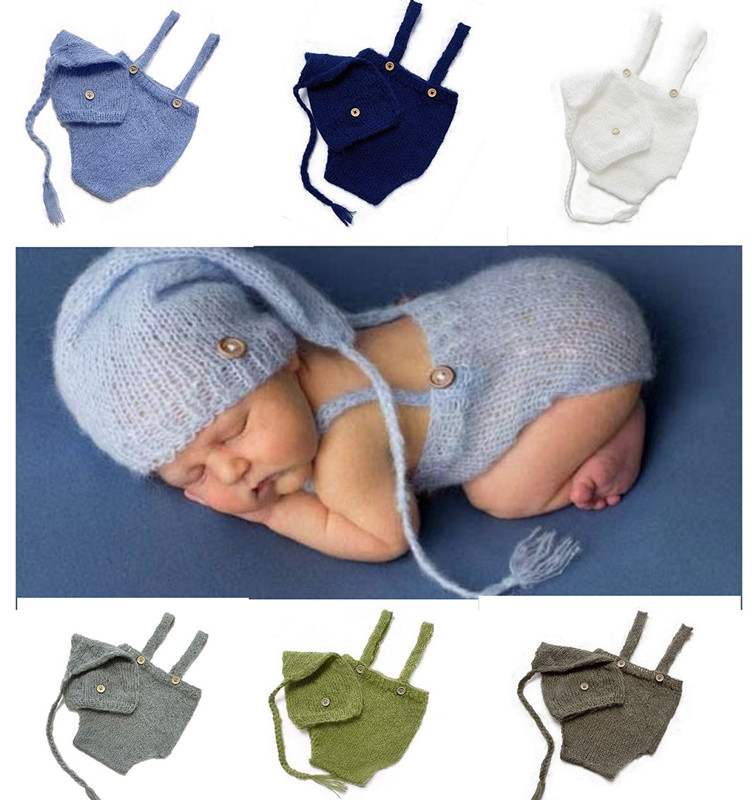 2pcs/set  Crochet Newborn Outf - Baby Clothing Newborn 评论和价格