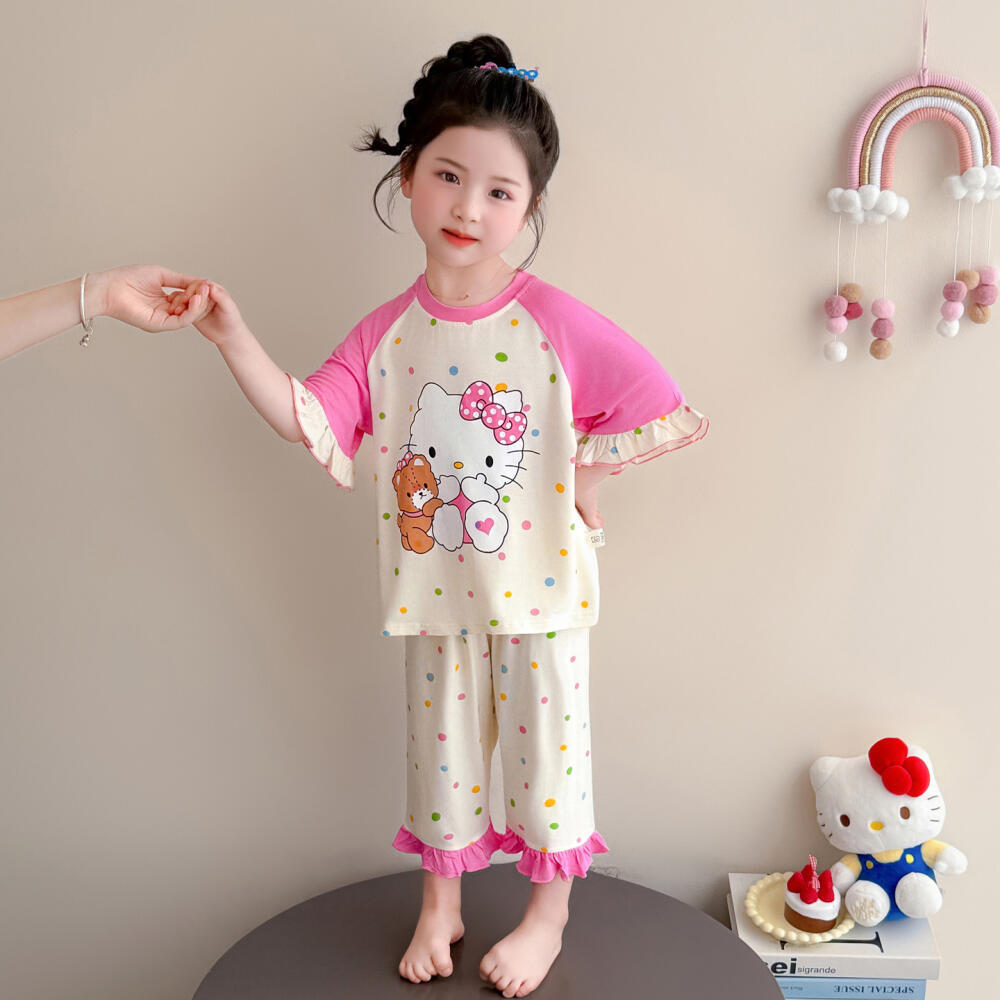 Sanrio Hello Kitty Girls Modal - Baby Sleep Suit 评论和价格