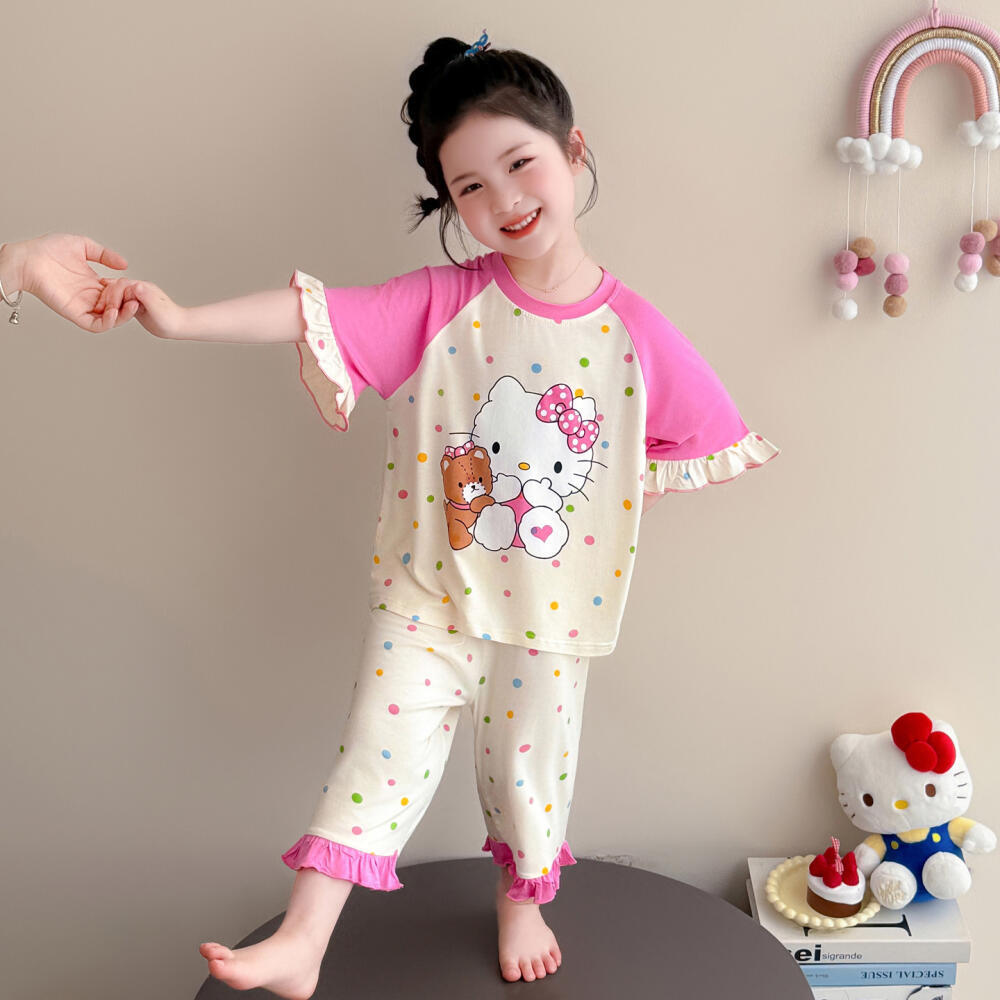 Sanrio Hello Kitty Girls Modal - Baby Sleep Suit 评论和价格