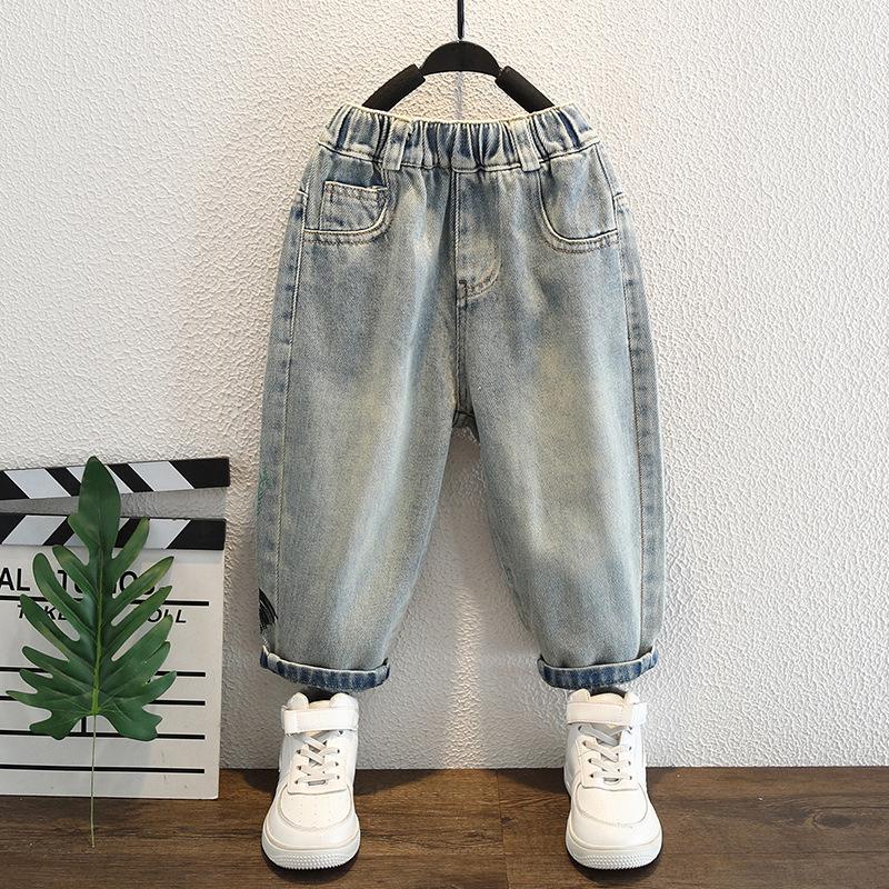 Baby Boy Jeans For Children Ch - Baby Clothing Drawing 评论和价格