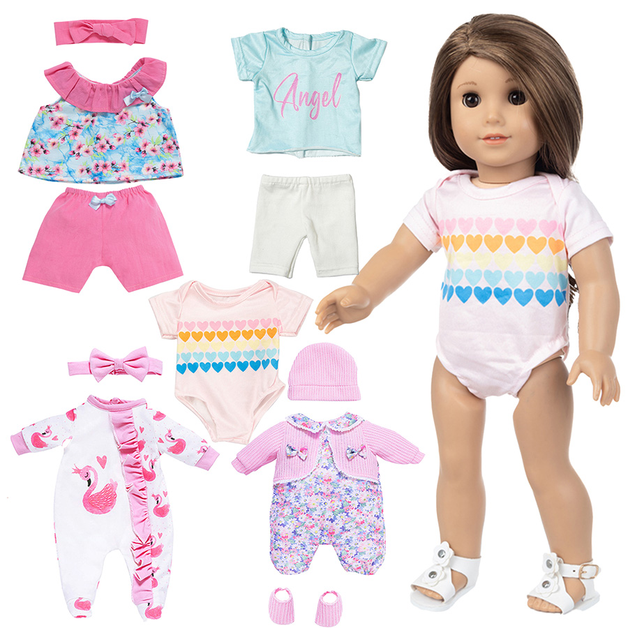 Doll Clothes for 18inch Reborn - Baby Clothing Newborn 评论和价格