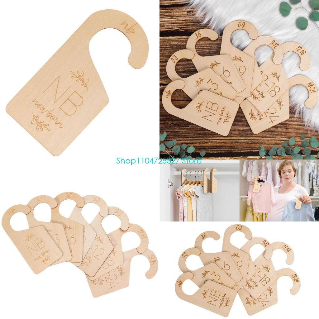 D8KF Baby Wardrobe Organizers  - Baby Clothing Hanger Dividers 评论和价格