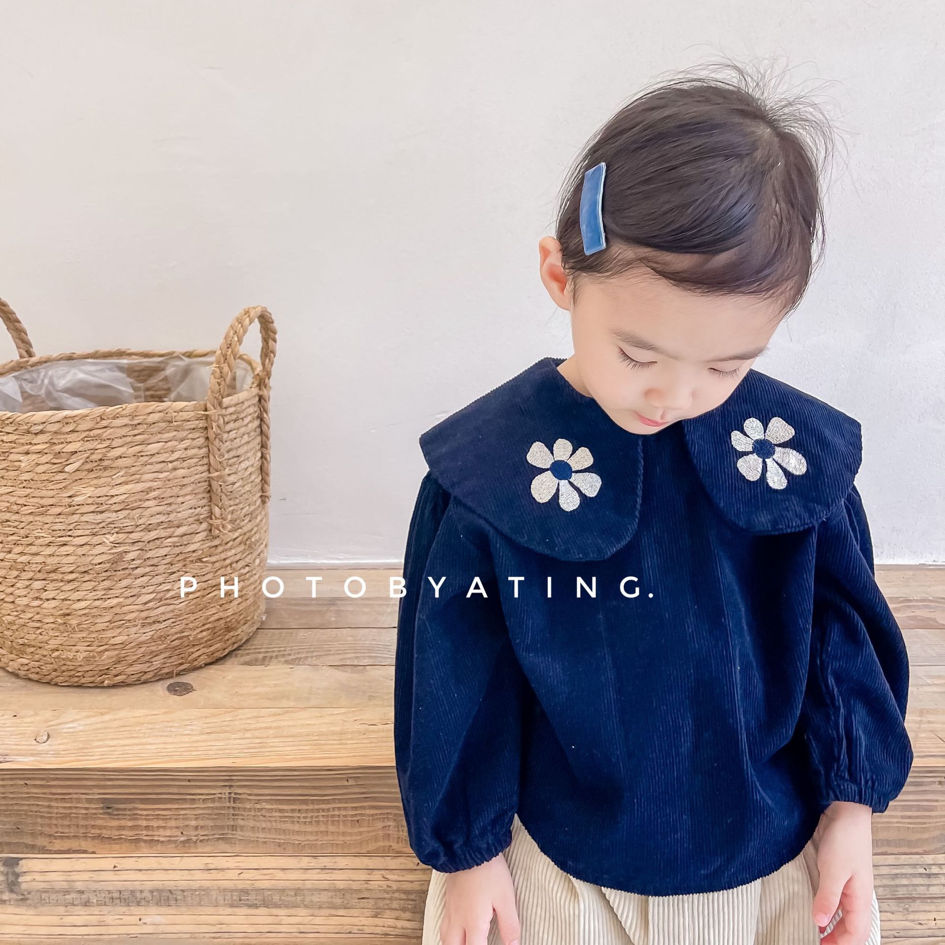 Girls Shirt 2025 Autumn New Ch - Baby Clothing Embroidery 评论和价格