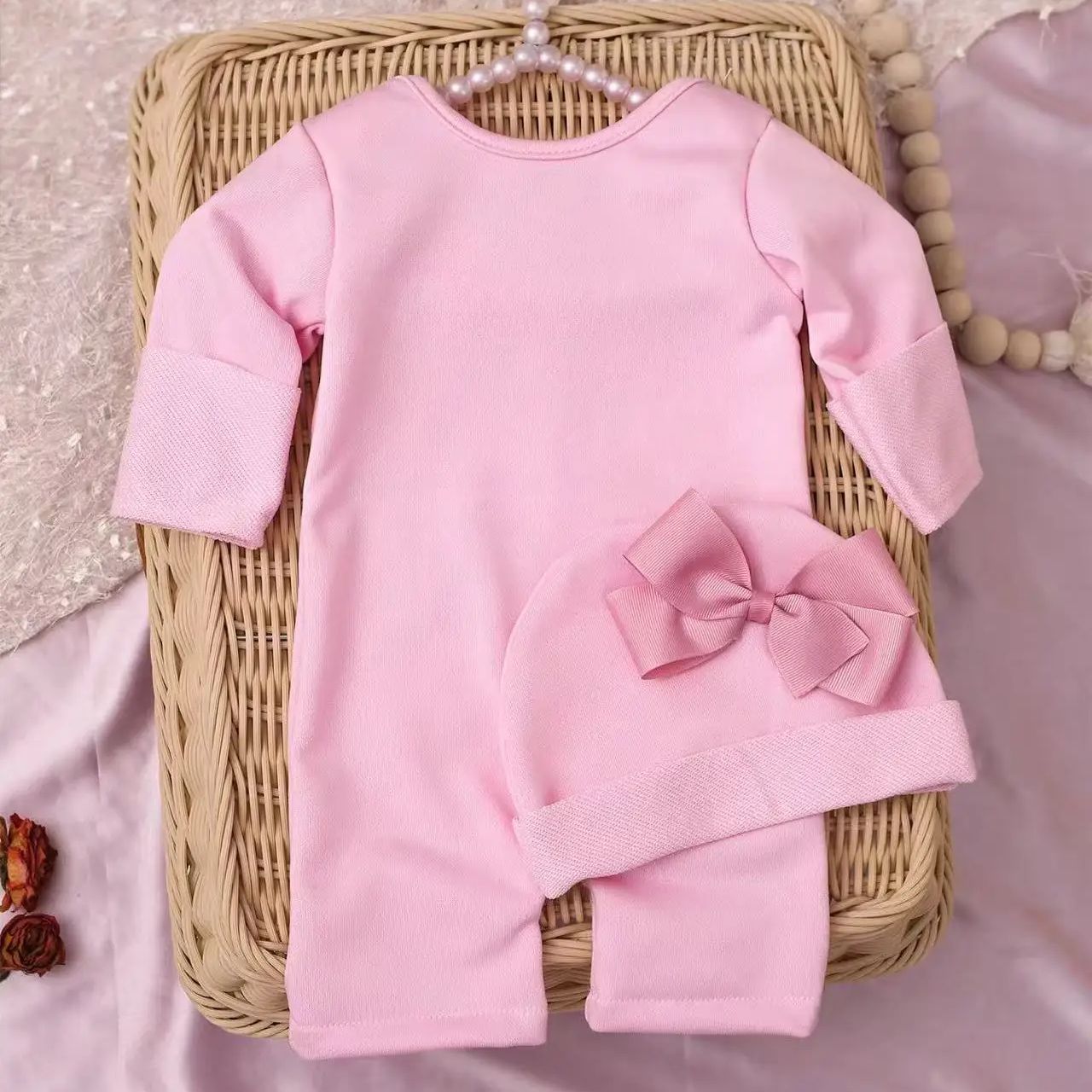 Ylsteed 2Pcs Newborn Photograp - Baby Clothing Embroidery 评论和价格