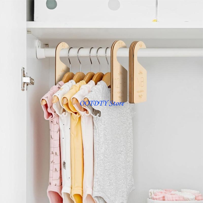 367A Nursery Closet Size Divid - Baby Clothing Hanger Dividers 评论和价格