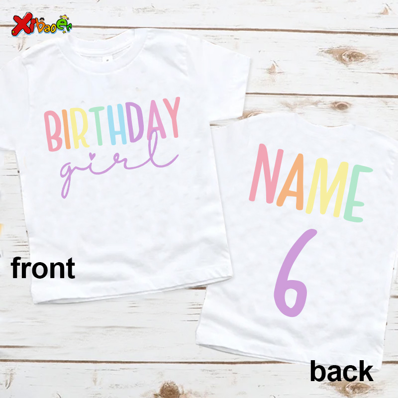 Birthday Girl T Shirt Party Ou - Baby Clothing Names 评论和价格