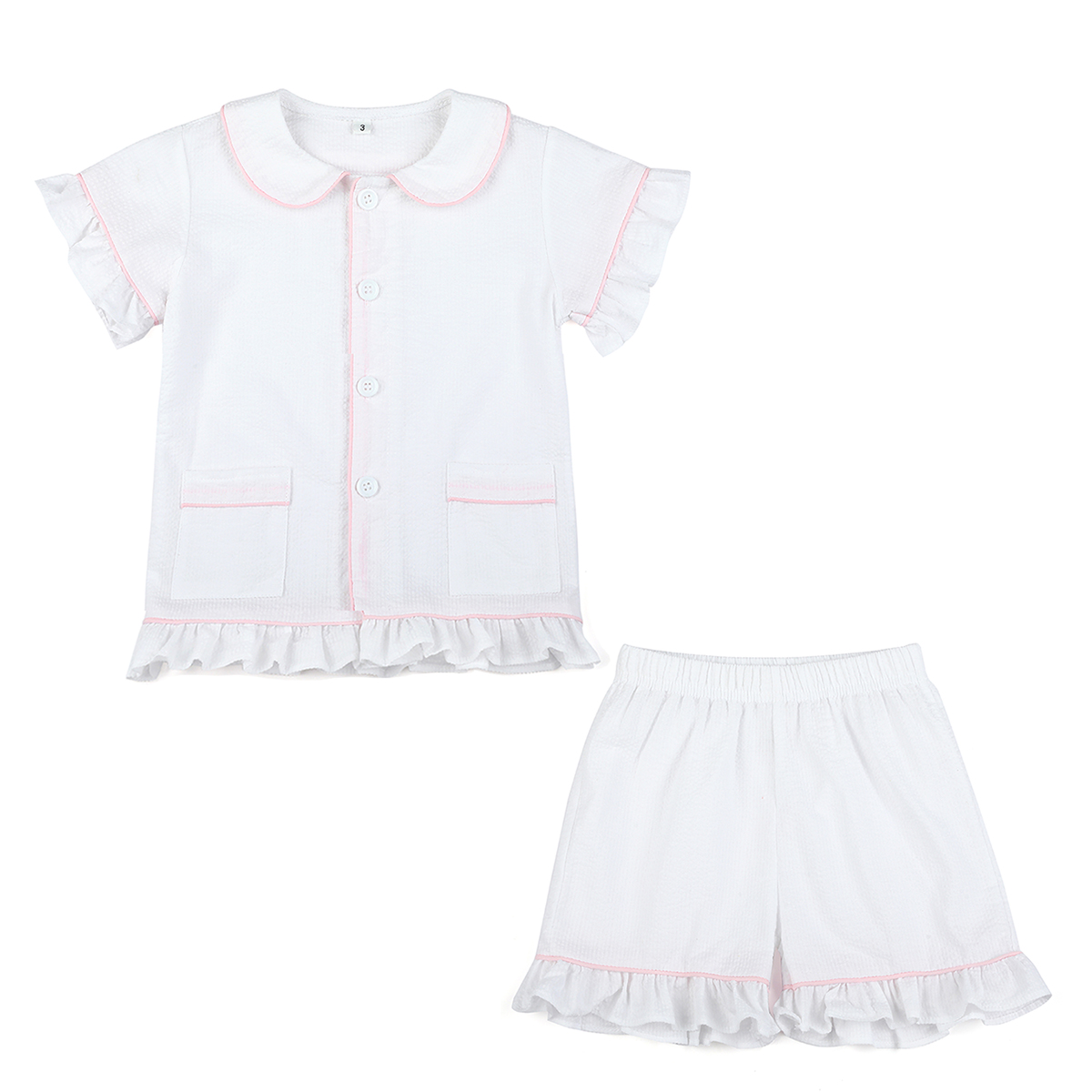 Spring Summer Children Pajamas - Baby Sleep Suit 评论和价格